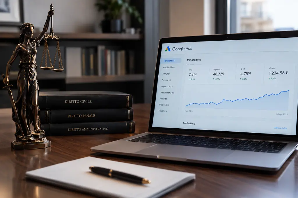 Google ads per studi legali